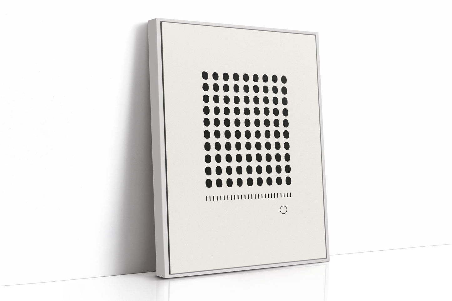 The Ninety-Nine and the One Minimalist Print