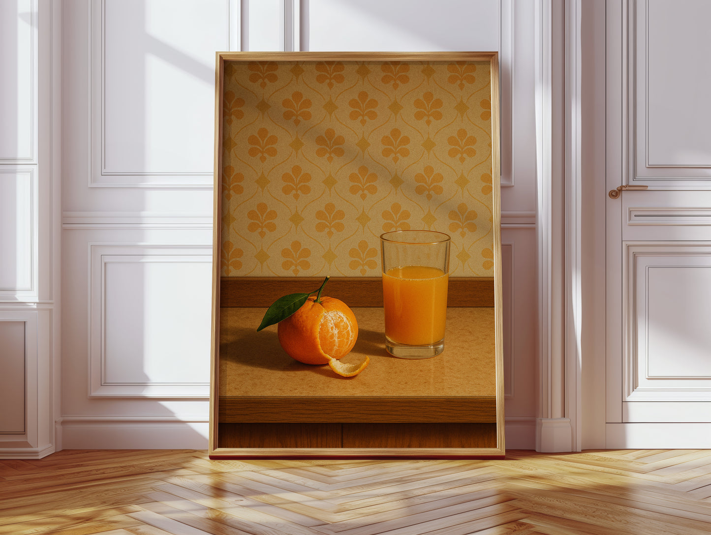 Orange Juice Morning Still Life