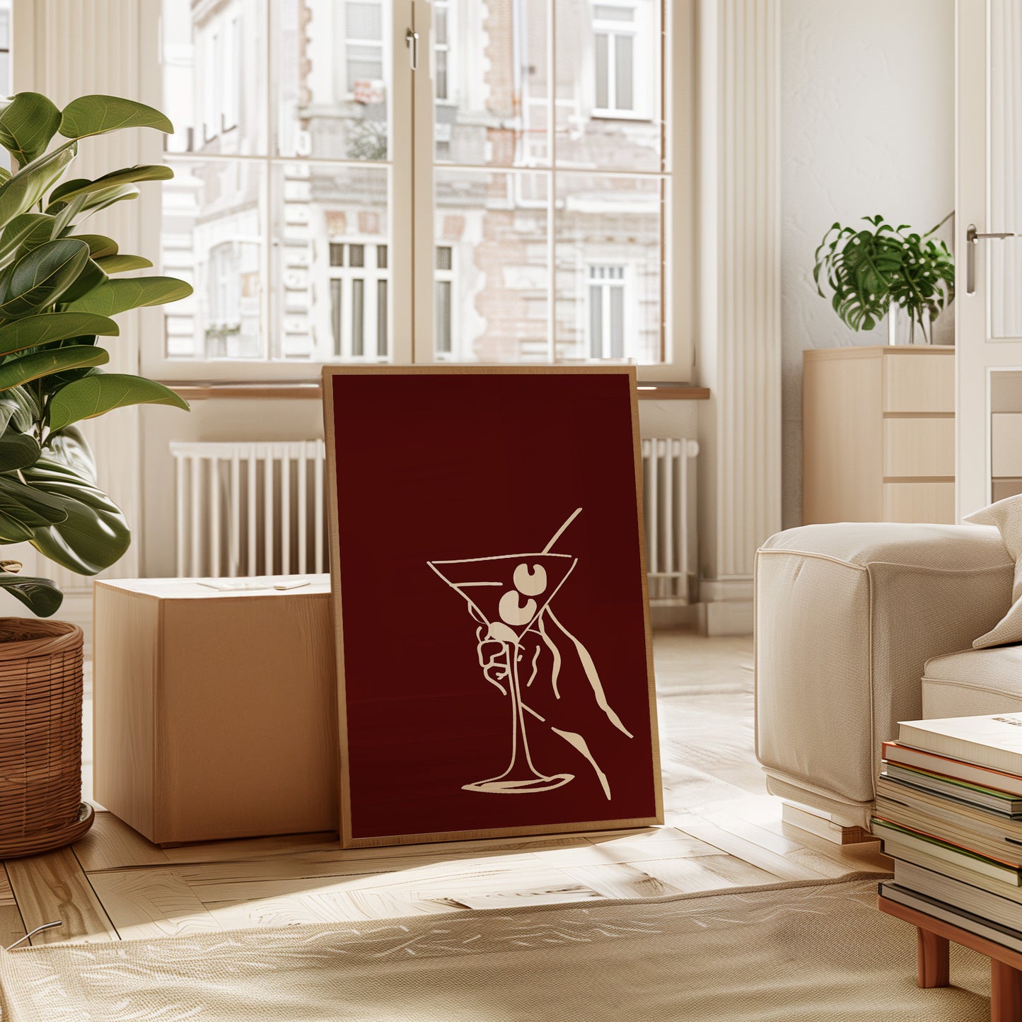 Martinis Dance On Burgundy Nights