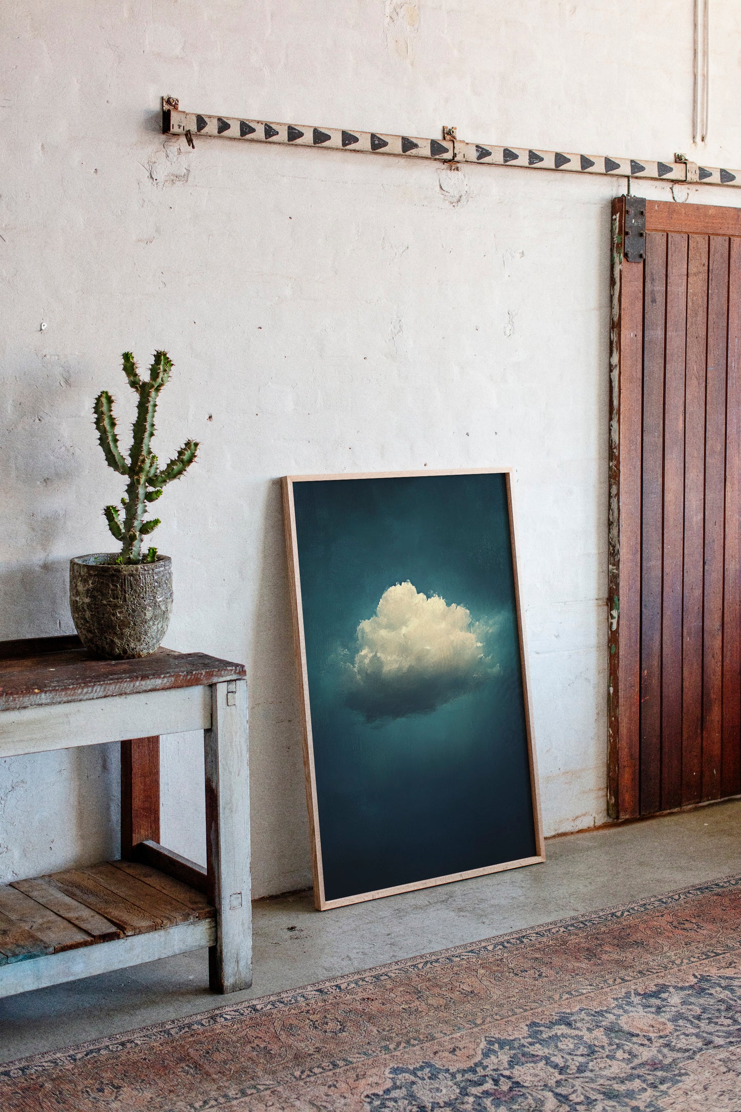 Gathering Cloud Over Blue Silence