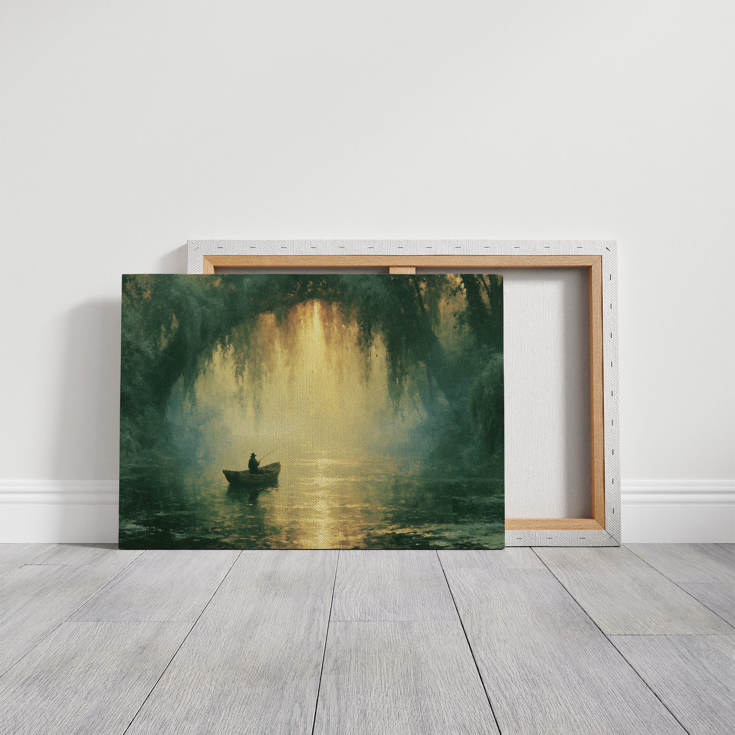 Angler in the Amber Light