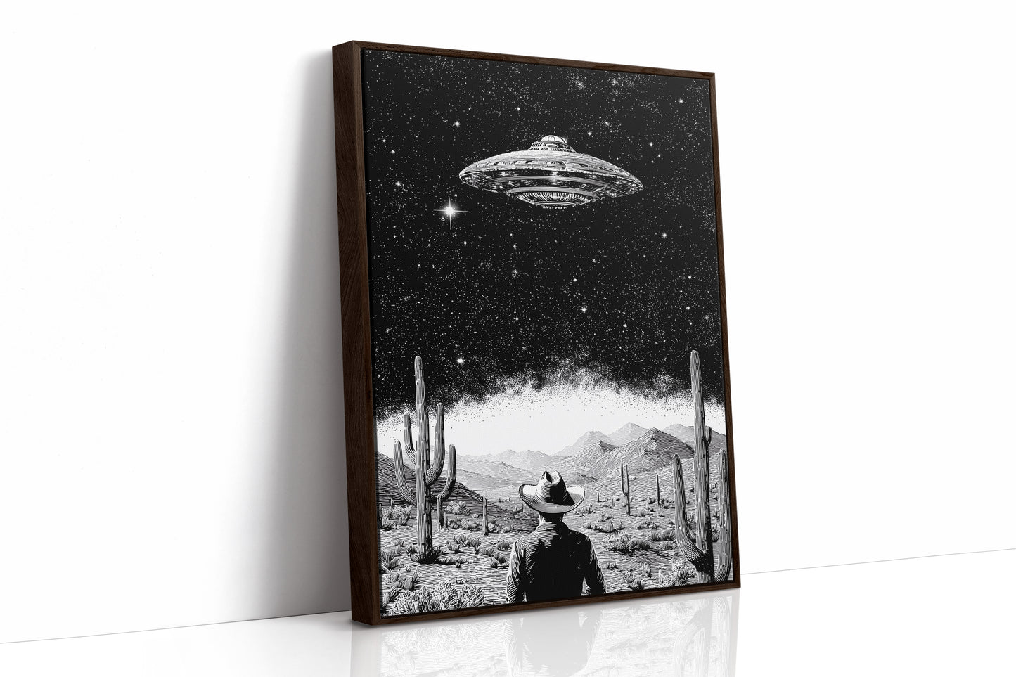 Saguaros Witness Midnight's Strange Light