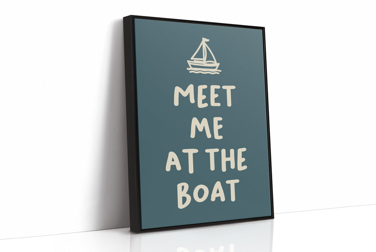 Meet Me at the Boat, Sailboat Icon