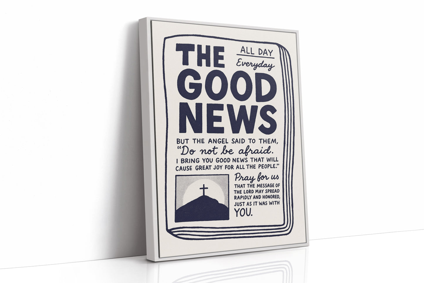 The Good News Everyday Scripture Print
