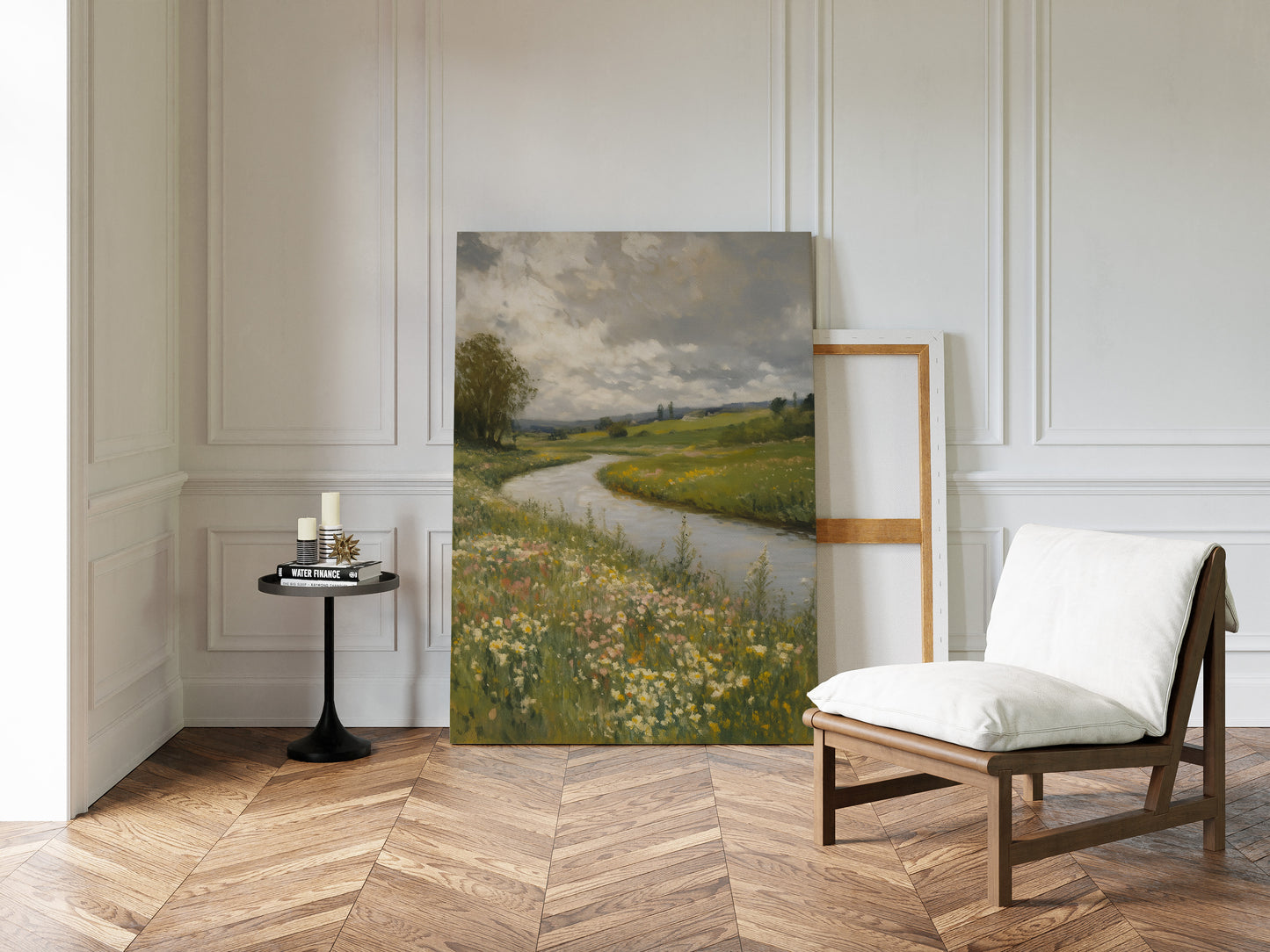 Wildflowers Along the Winding River