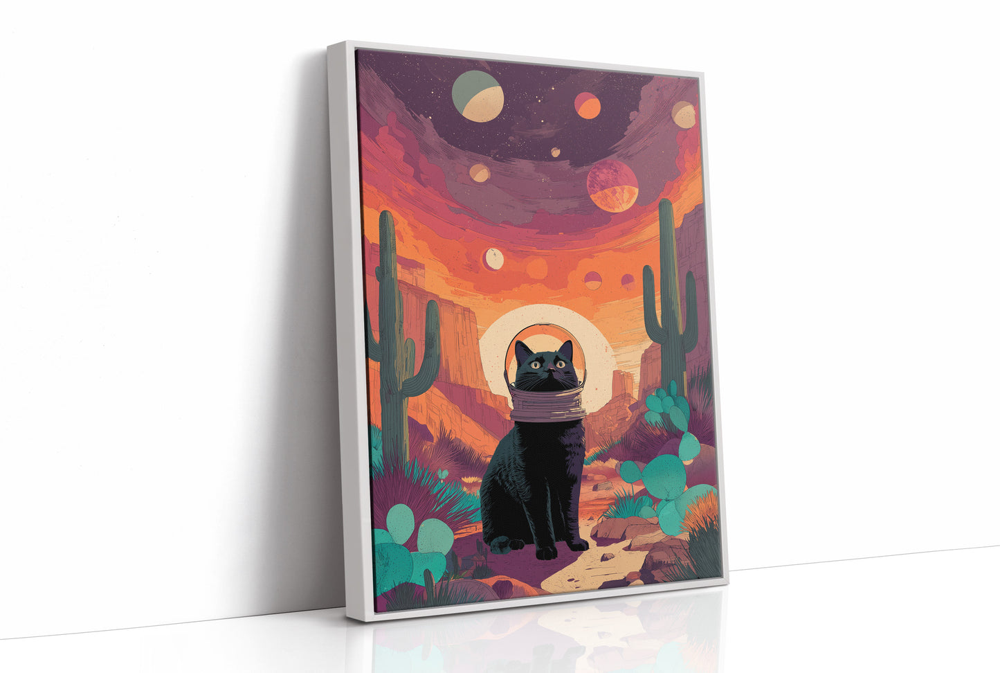 Cosmic Sentinel Of The Painted Desert