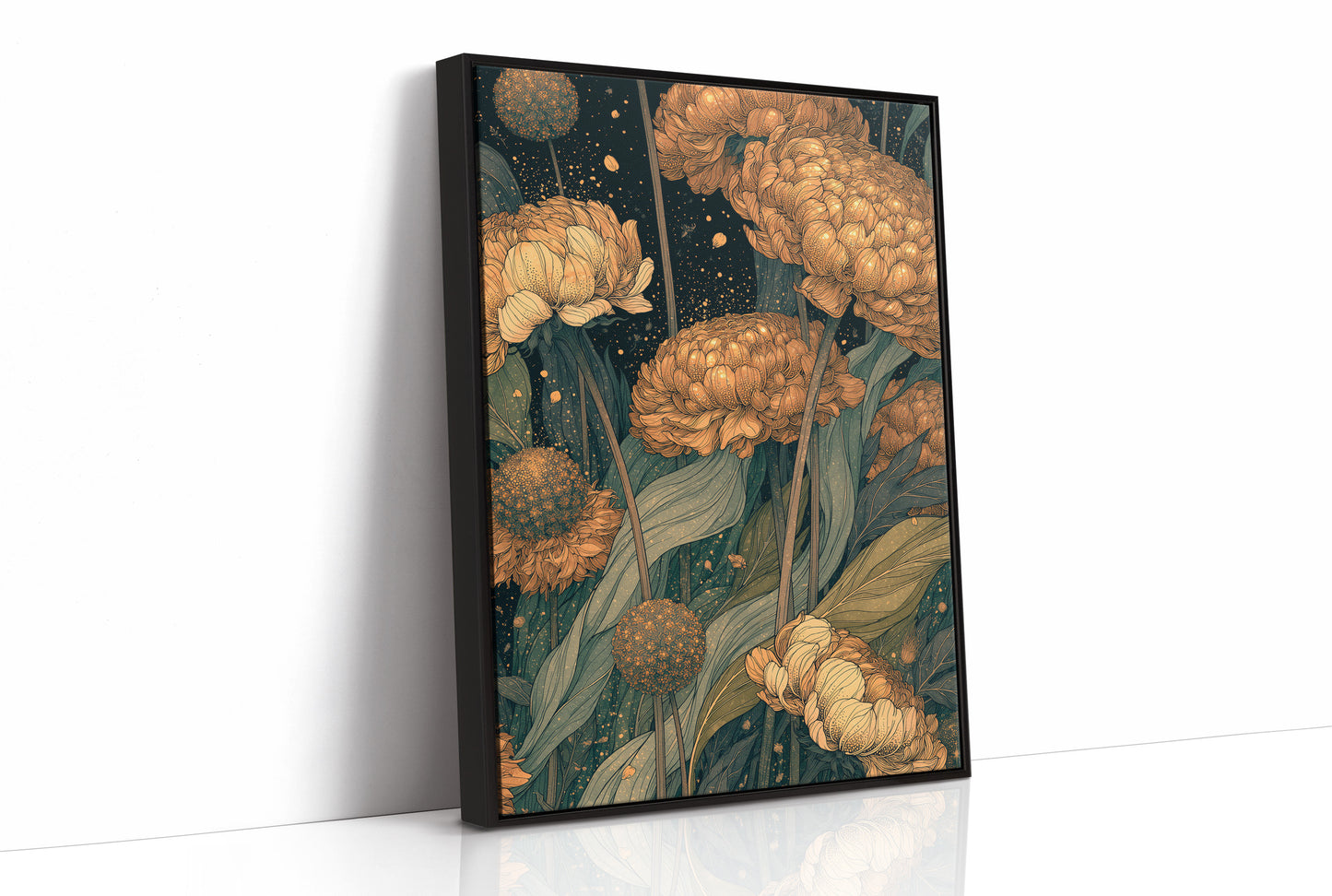 Marigolds Under Midnight: A Dark Botanical Study