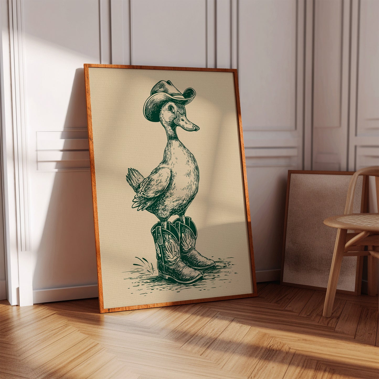 A Duck in Cowboy Boots