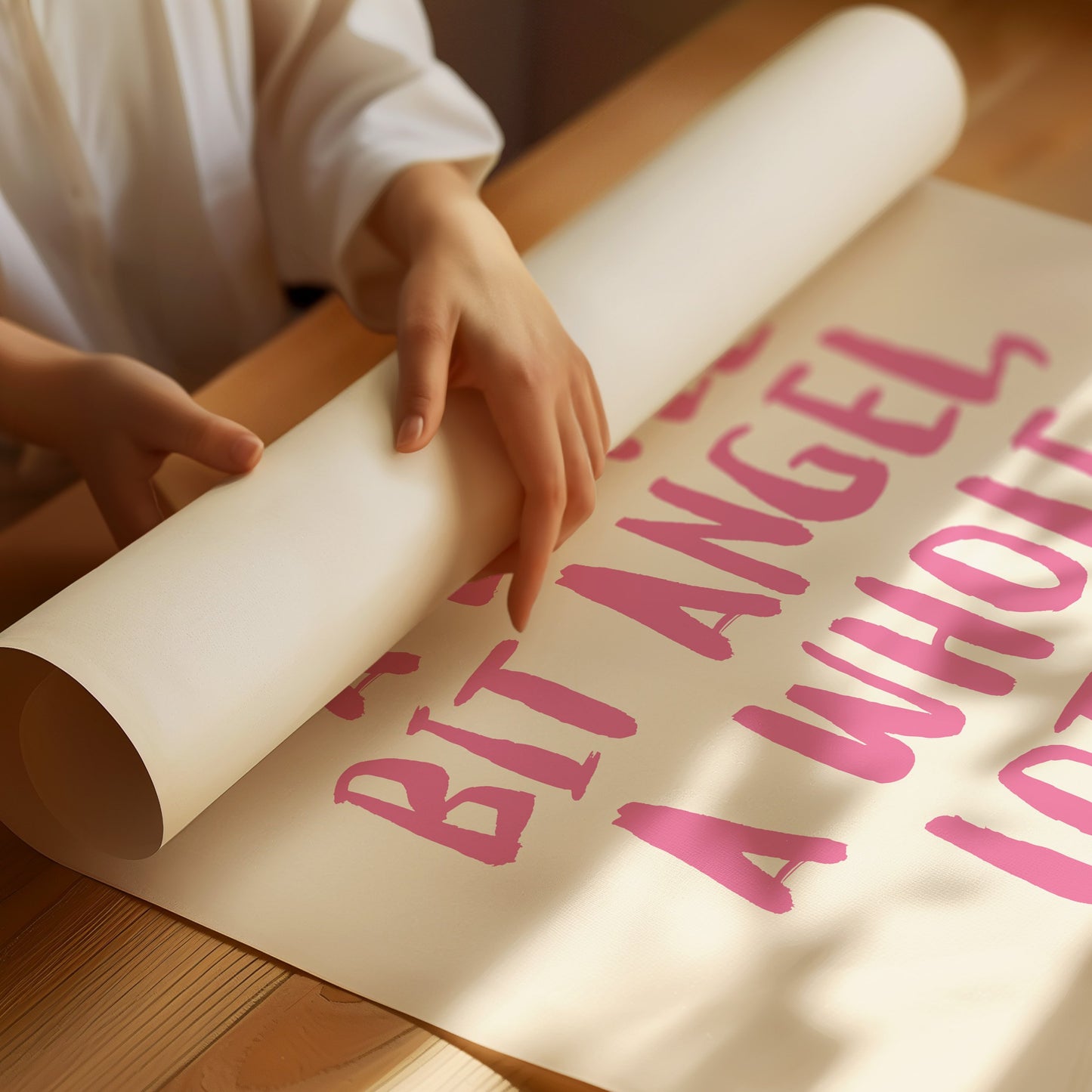 Pink Words Speak Bold Truth