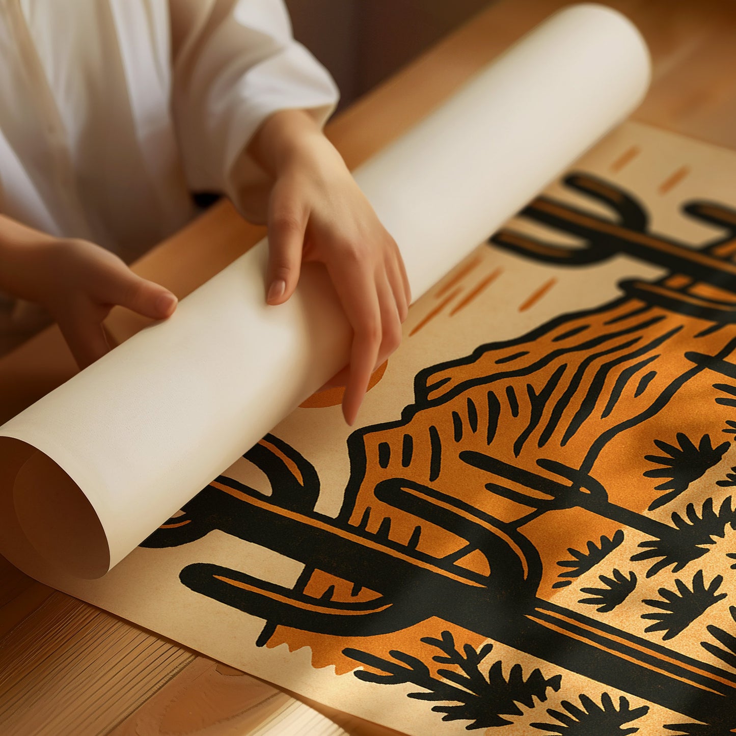 Saguaro Sunset Calls You Home