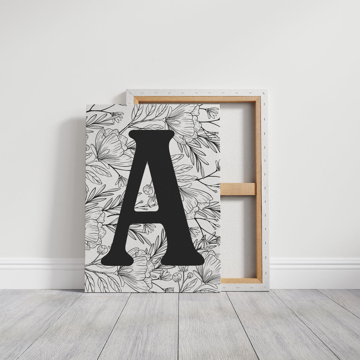 Botanical Letter A Monogram