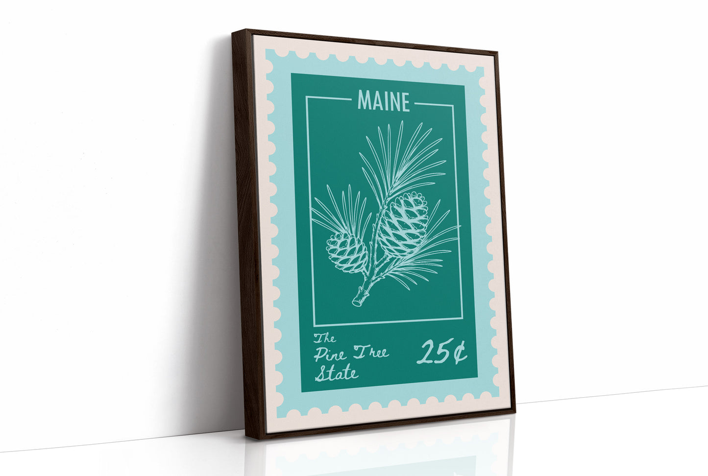 Postmarked from the Pine Tree State