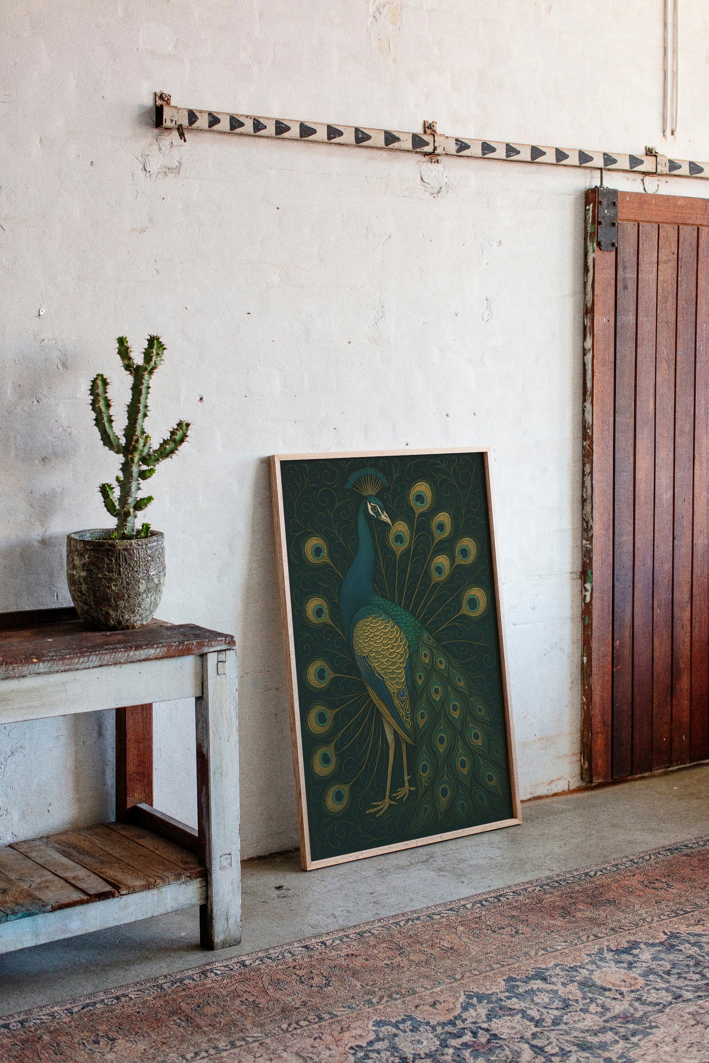 Regal Silence of the Golden Peacock