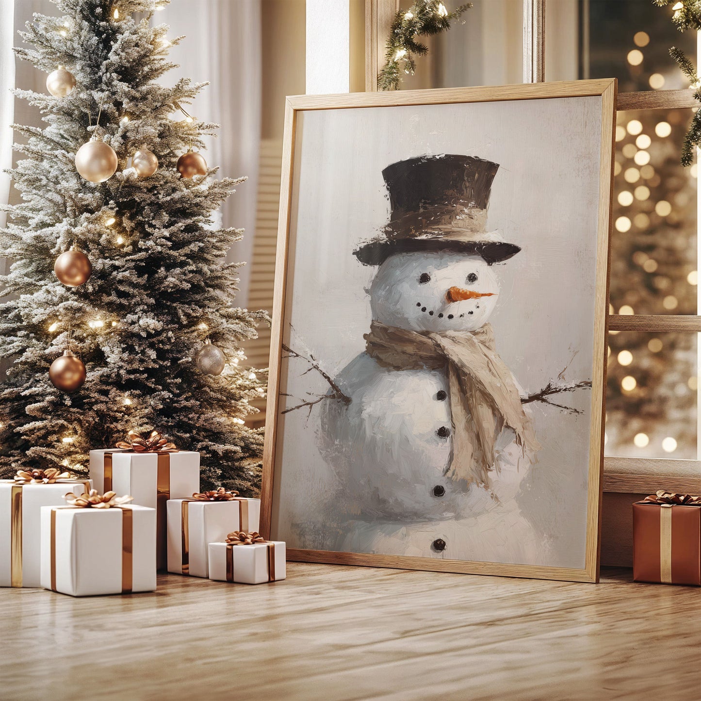 December's Gentle Friend Comes Calling