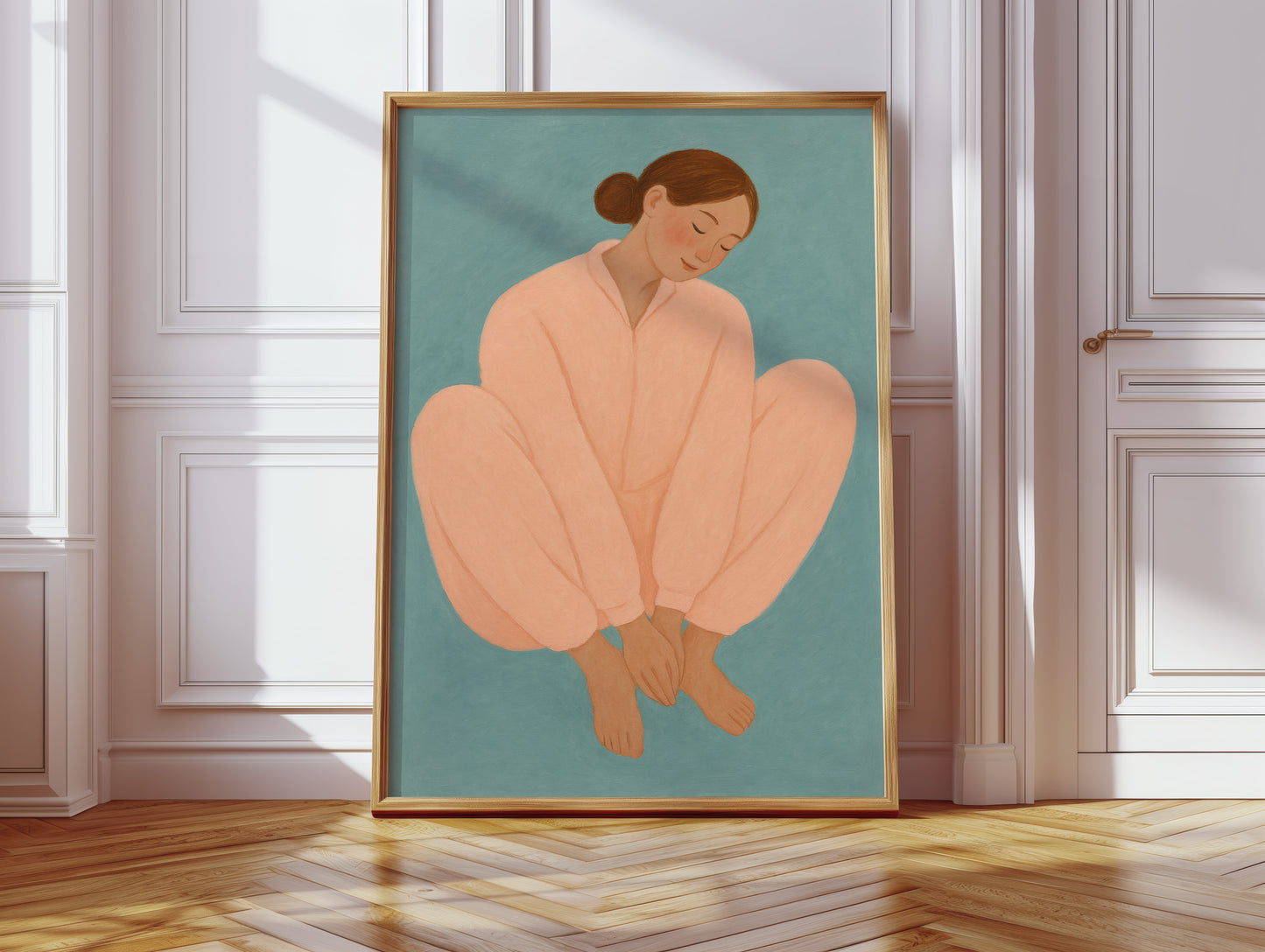 Soft Stillness in Blush