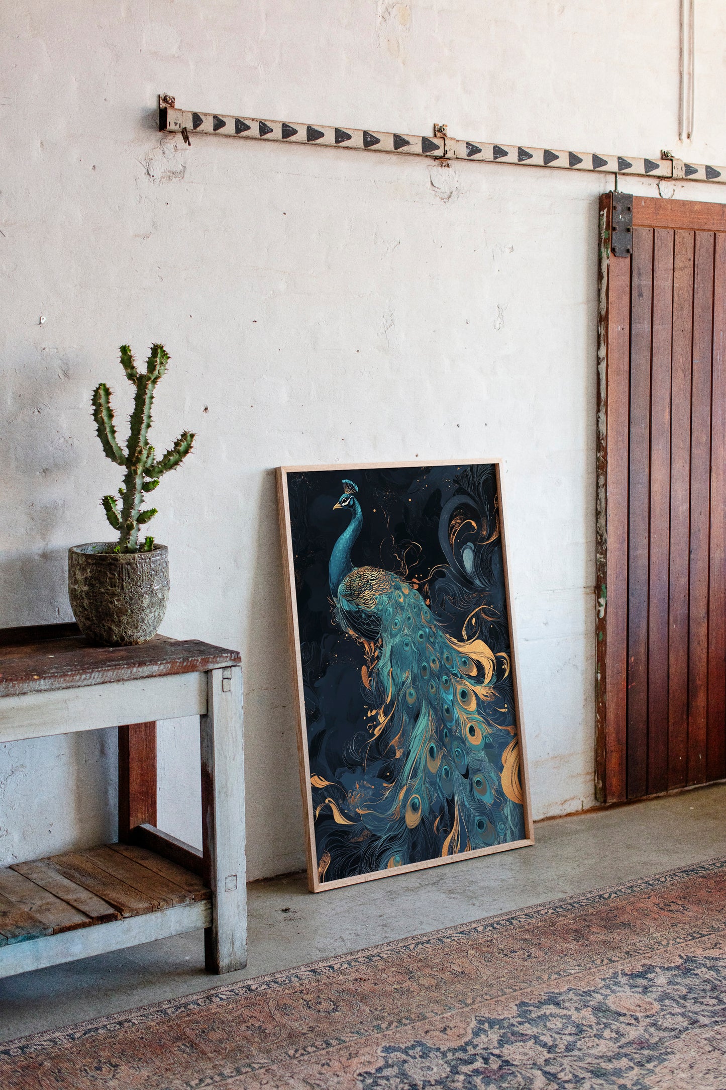 Embers in a Peacock's Wake