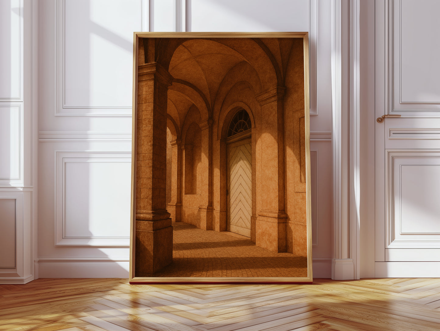 Golden Arches of Morning Light