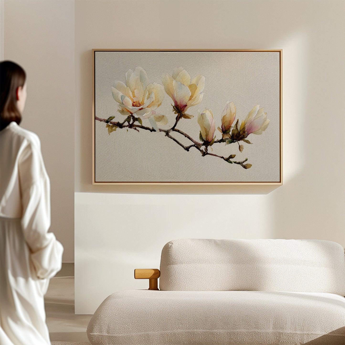 Magnolias Paint Their Morning Song