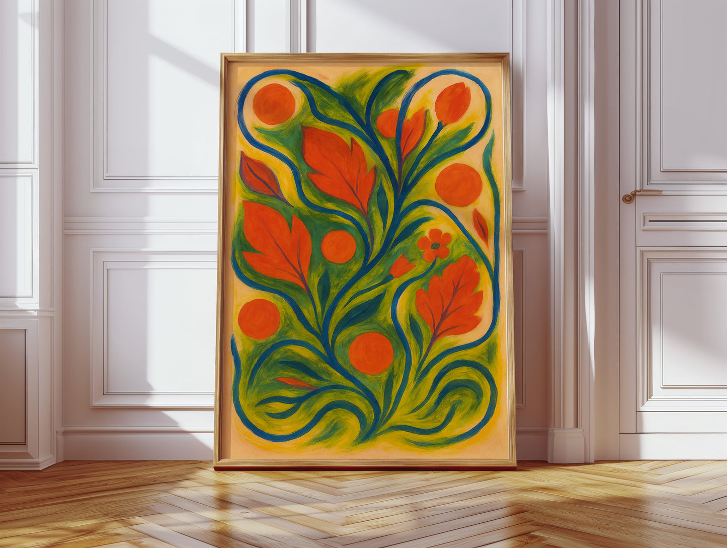 Sun Garden in Wild Motion