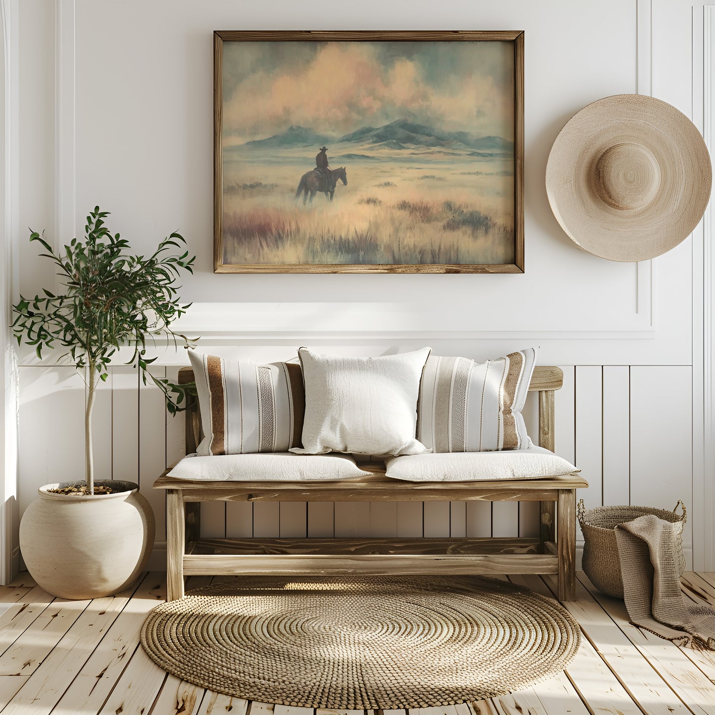 Riding Into the Golden Horizon