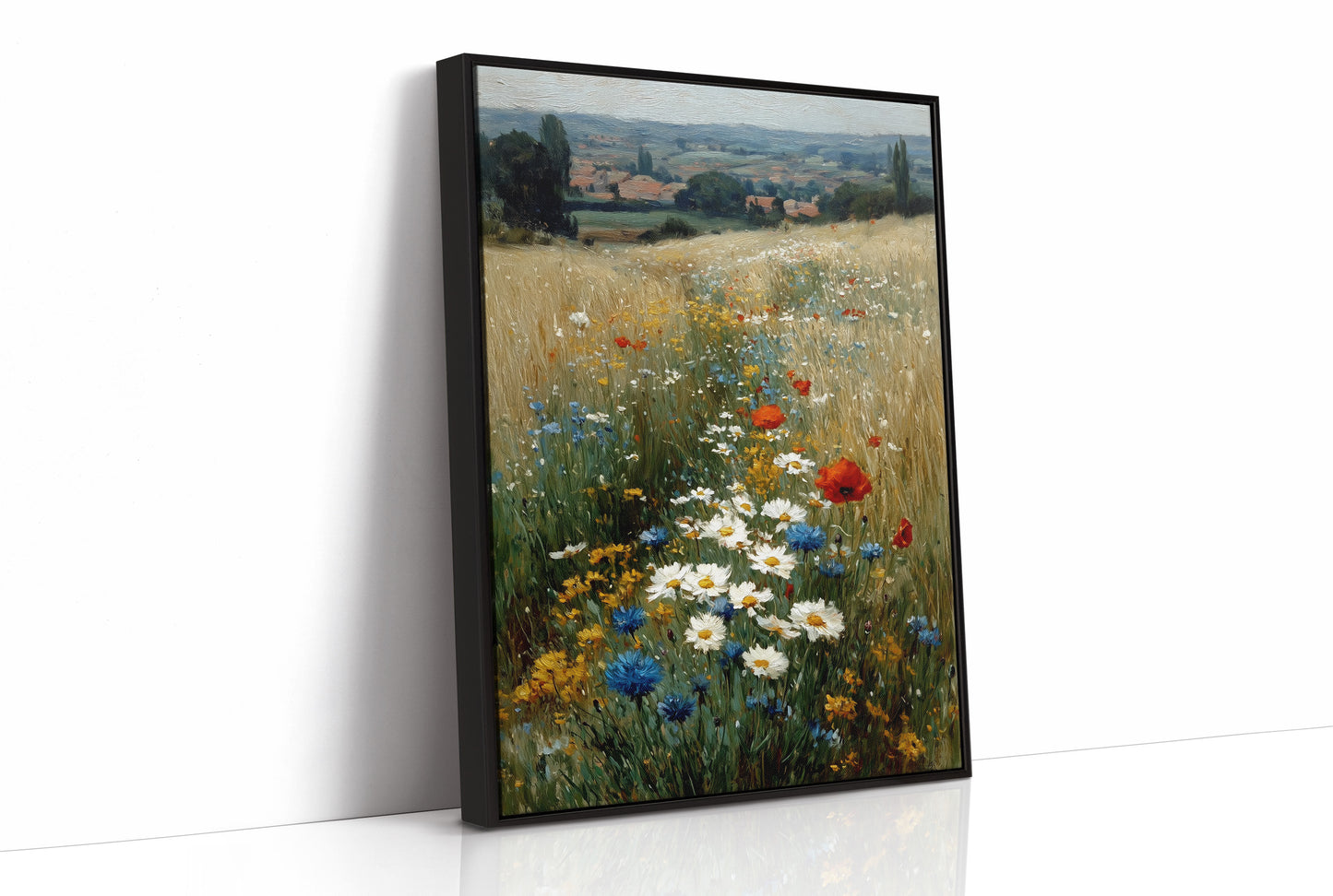 Midsummer at the Edge of the Wheat