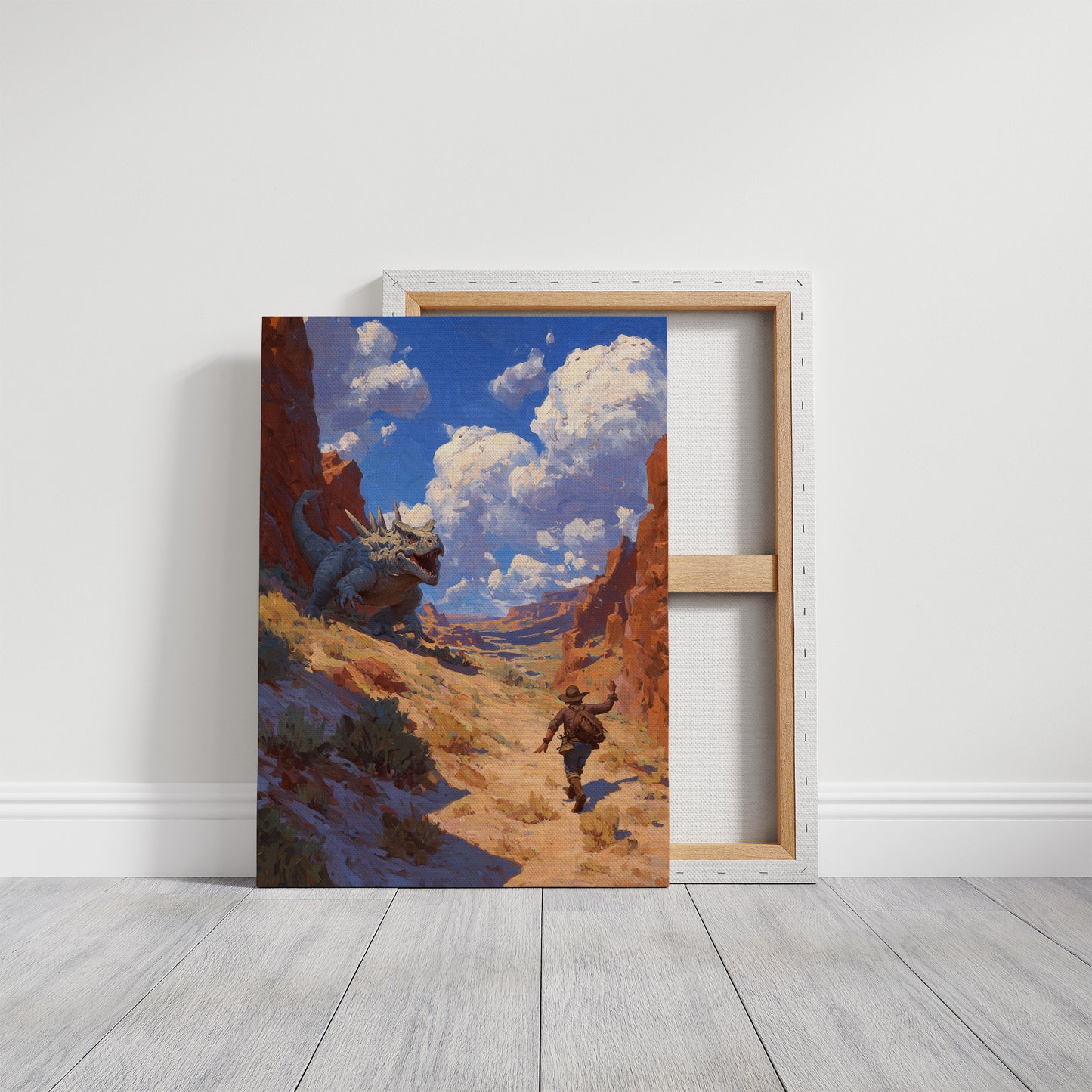 Chased Through Painted Canyon