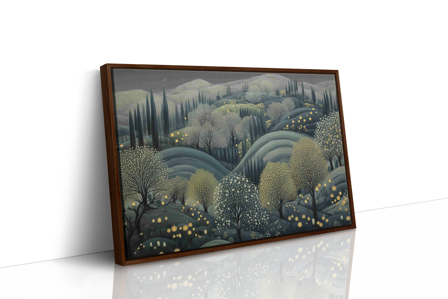 Fireflies Dance Through Tuscan Hills