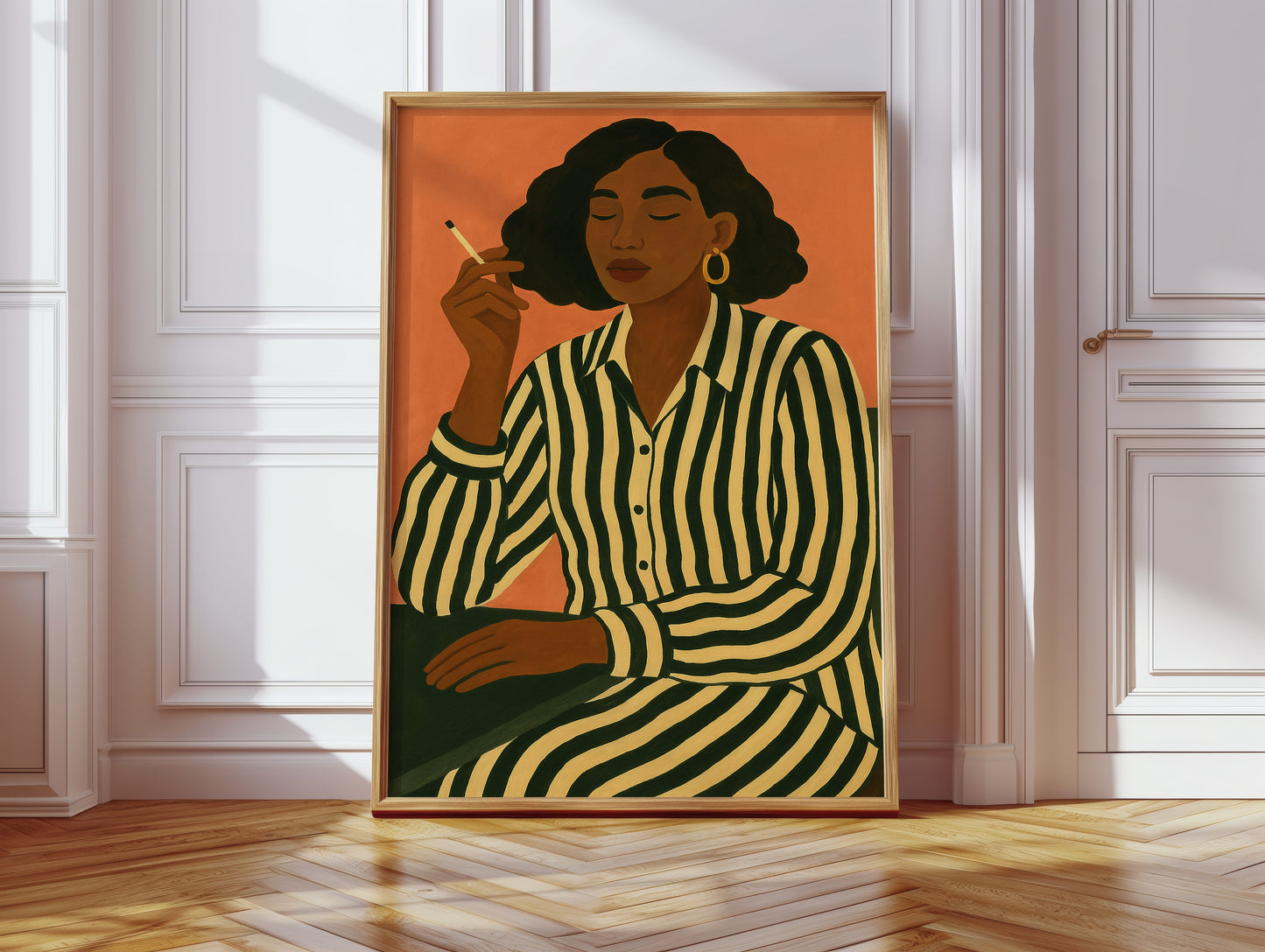 Striped Silence and Golden Hoop