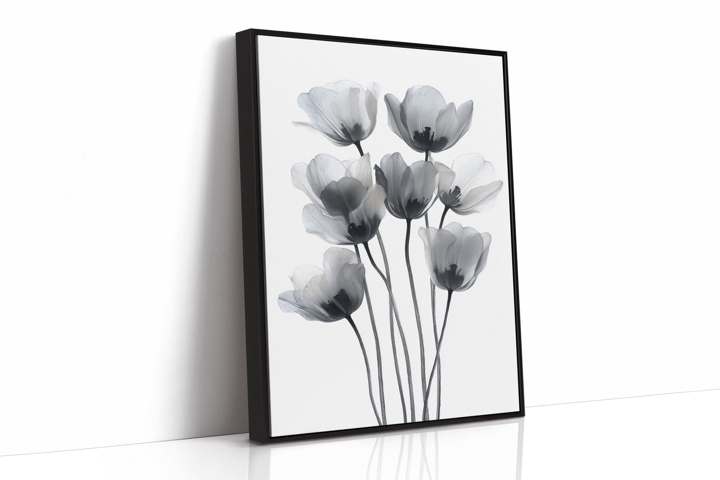 Tulips Dance In Silver Light
