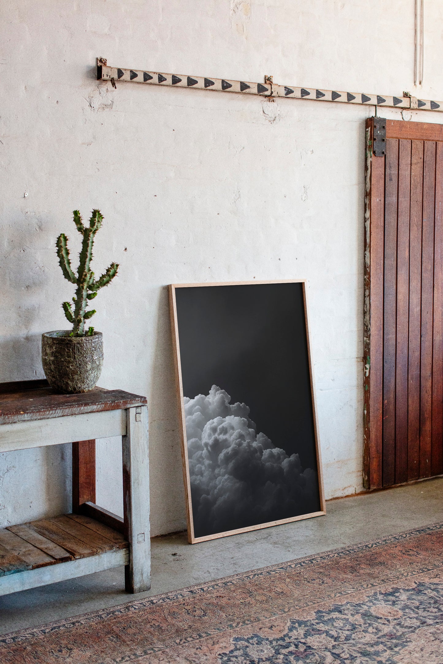 Gathering Storm in Monochrome