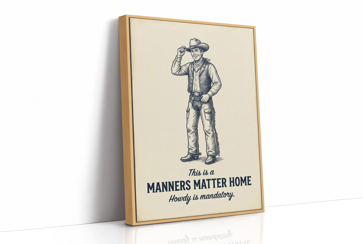 Manners Matter Home: Howdy Required