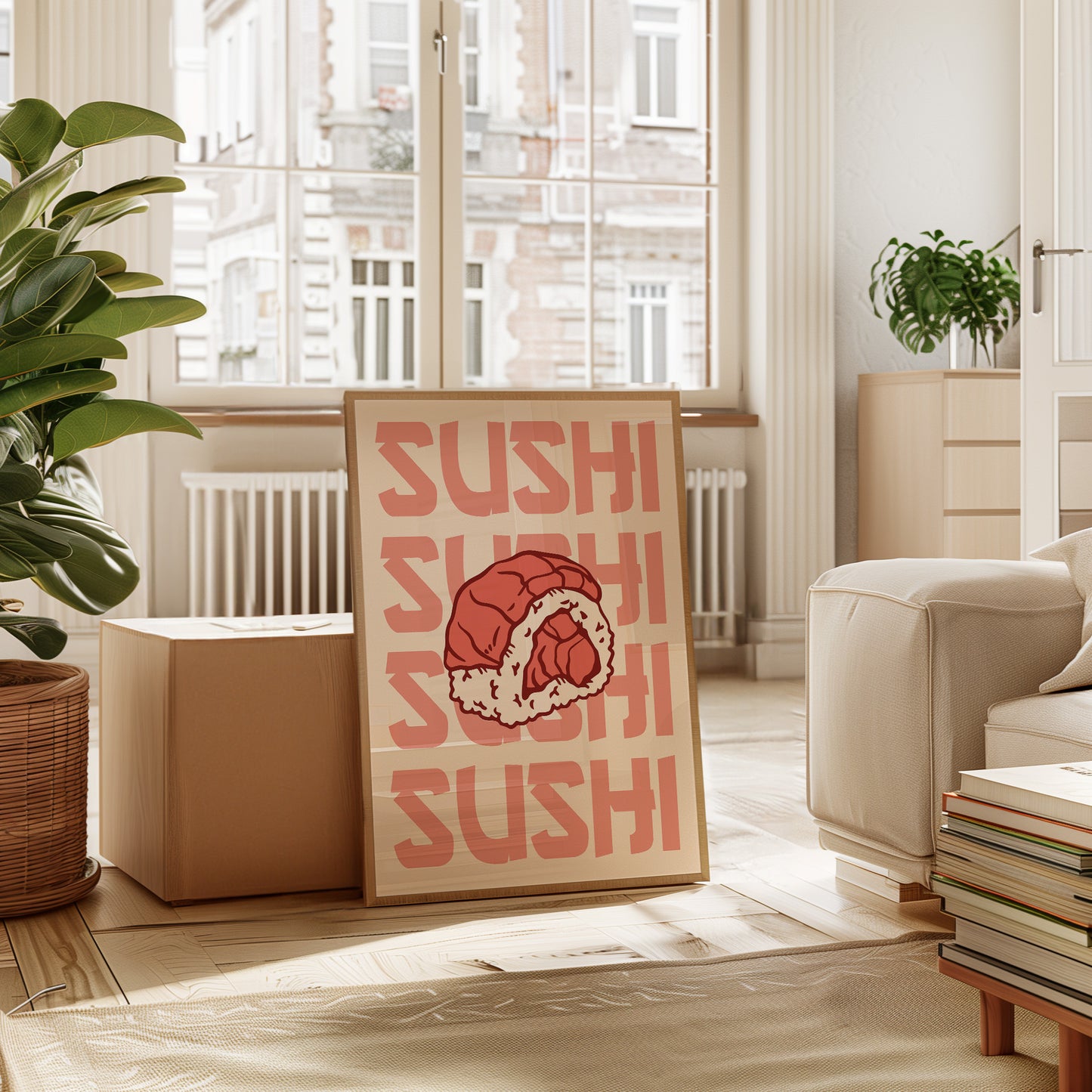 Salmon Dreams Float Through Coral Skies