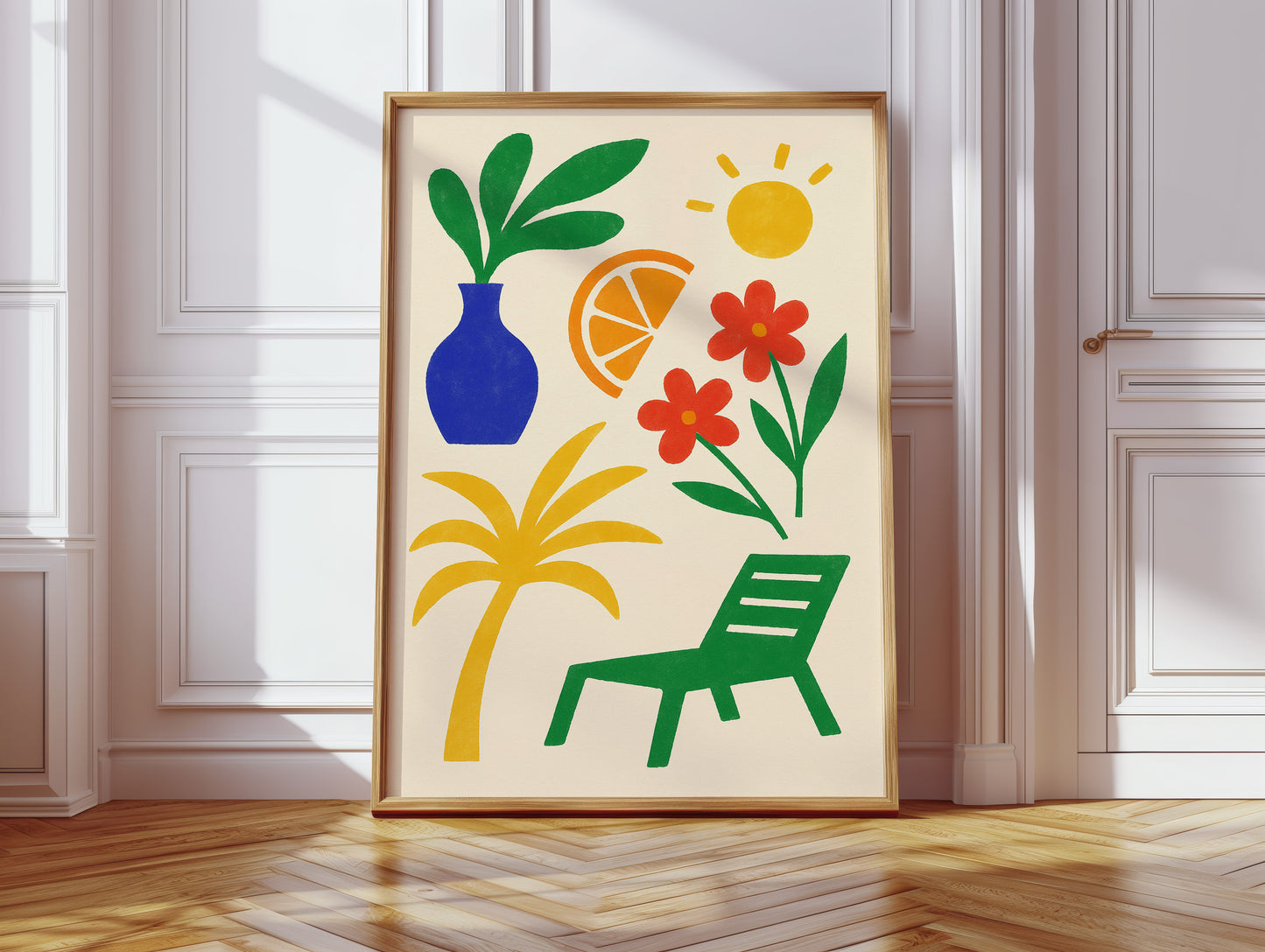 Sun Chair and Citrus Dreams