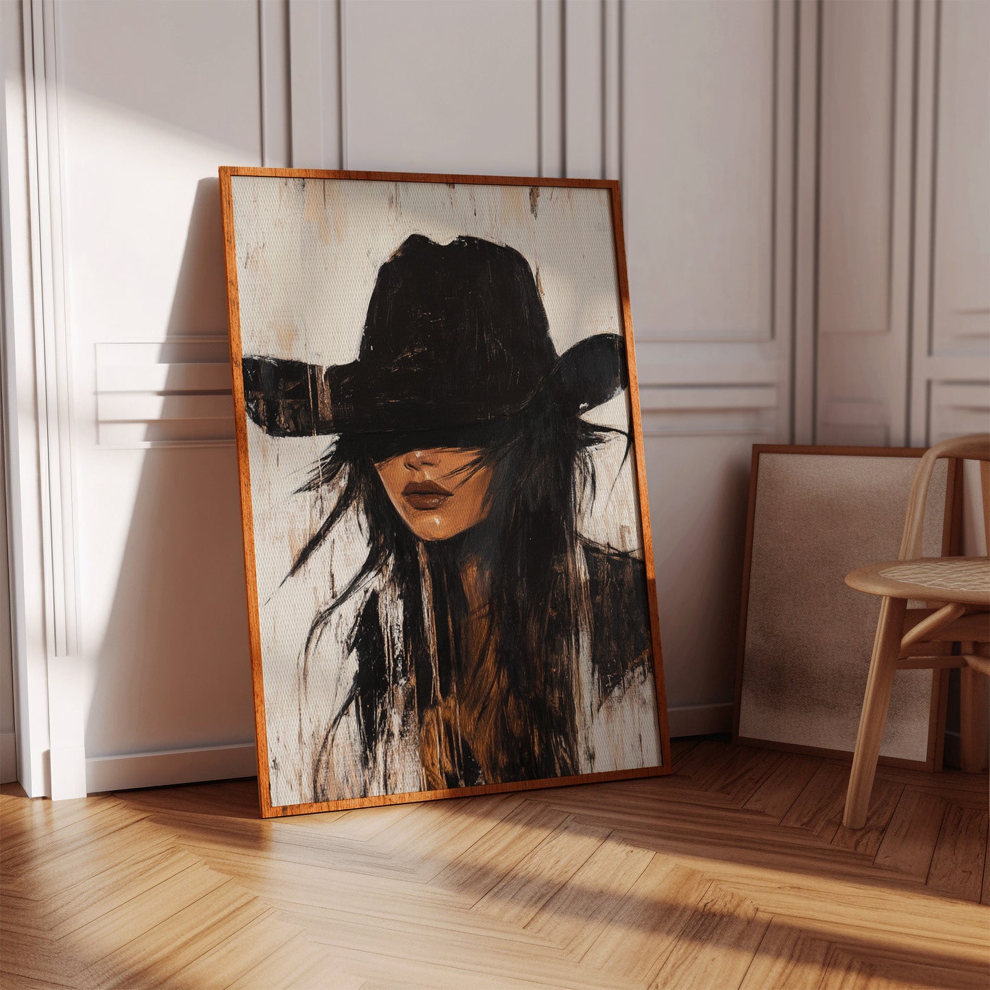 Outlaw Grace Western Cowgirl Portrait