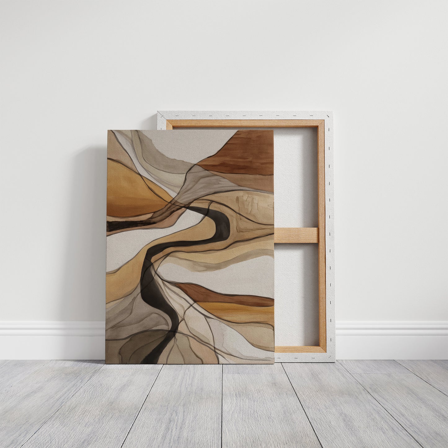 Earth Rivers Flow Through Time