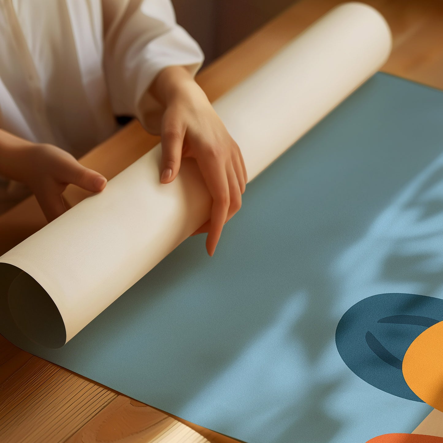 Autumn Hills Meet Clear Skies