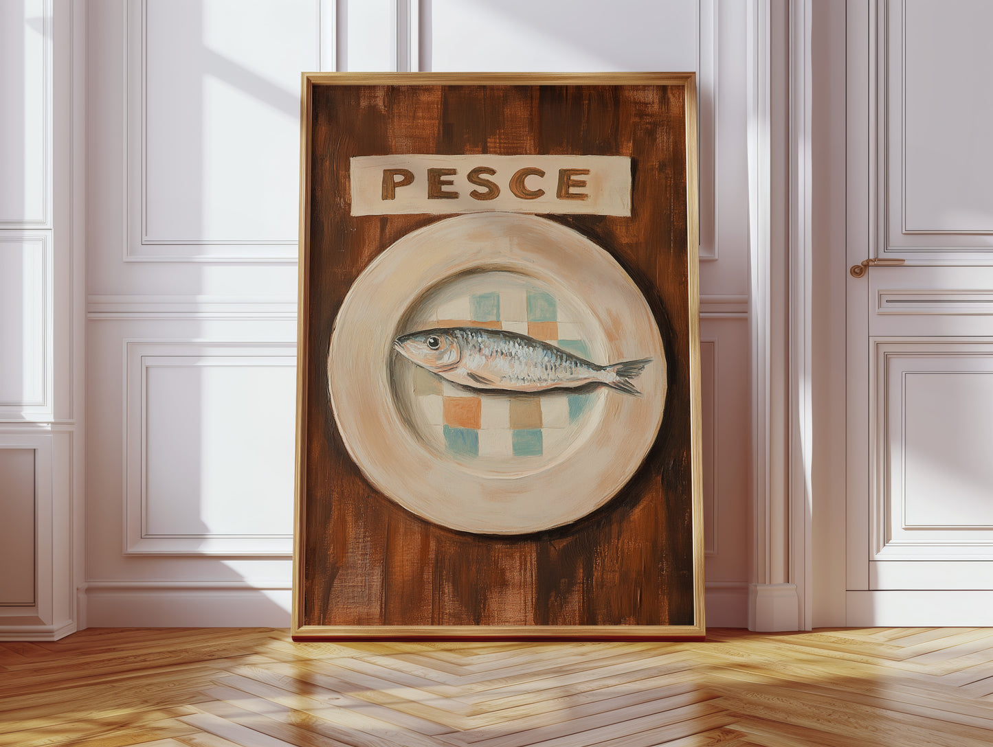 Pesce on a Checkered Plate