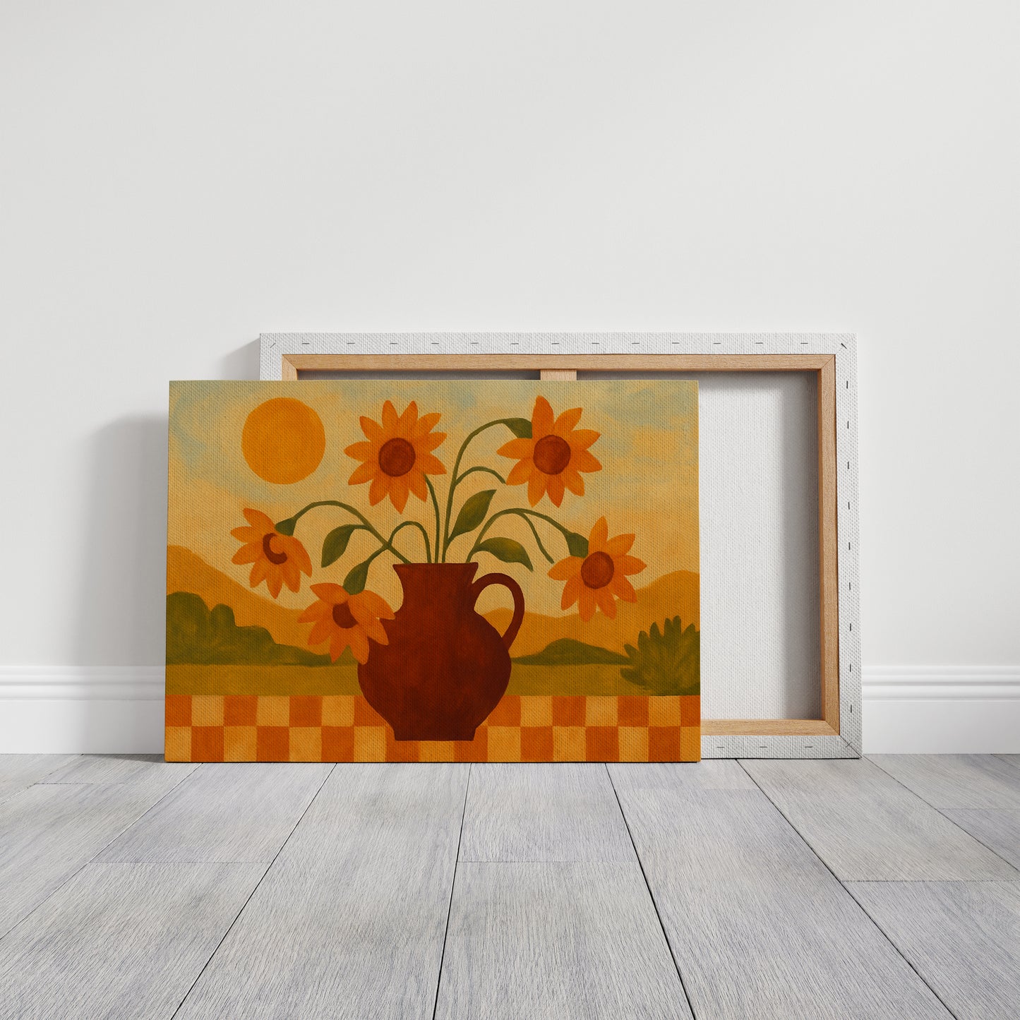 Sunflowers on a Golden Afternoon