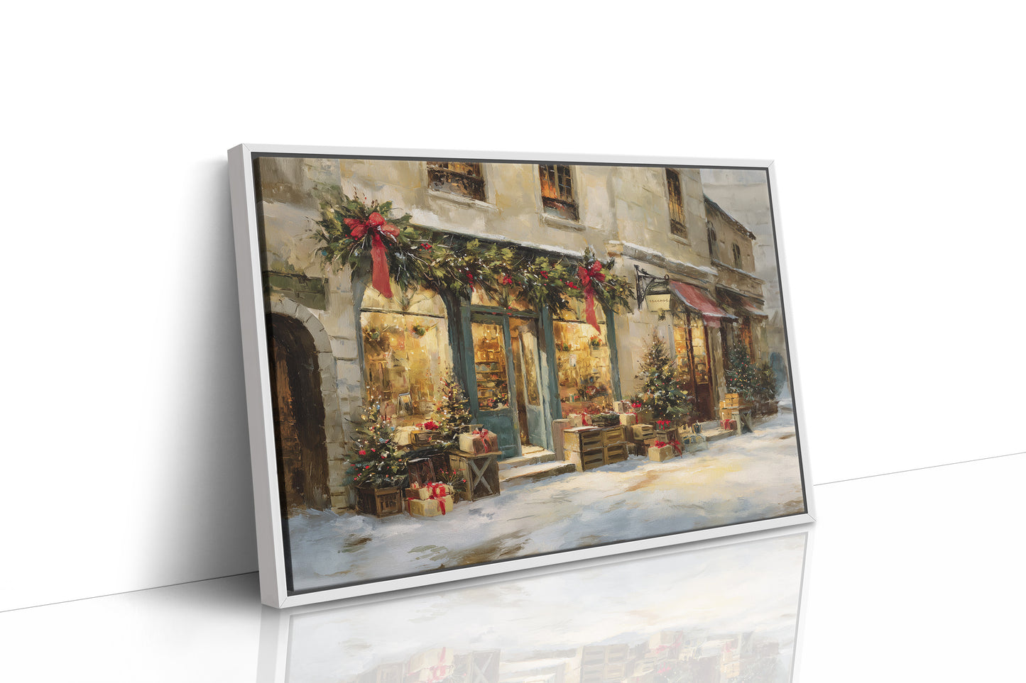 Festive Shops Await December Snow