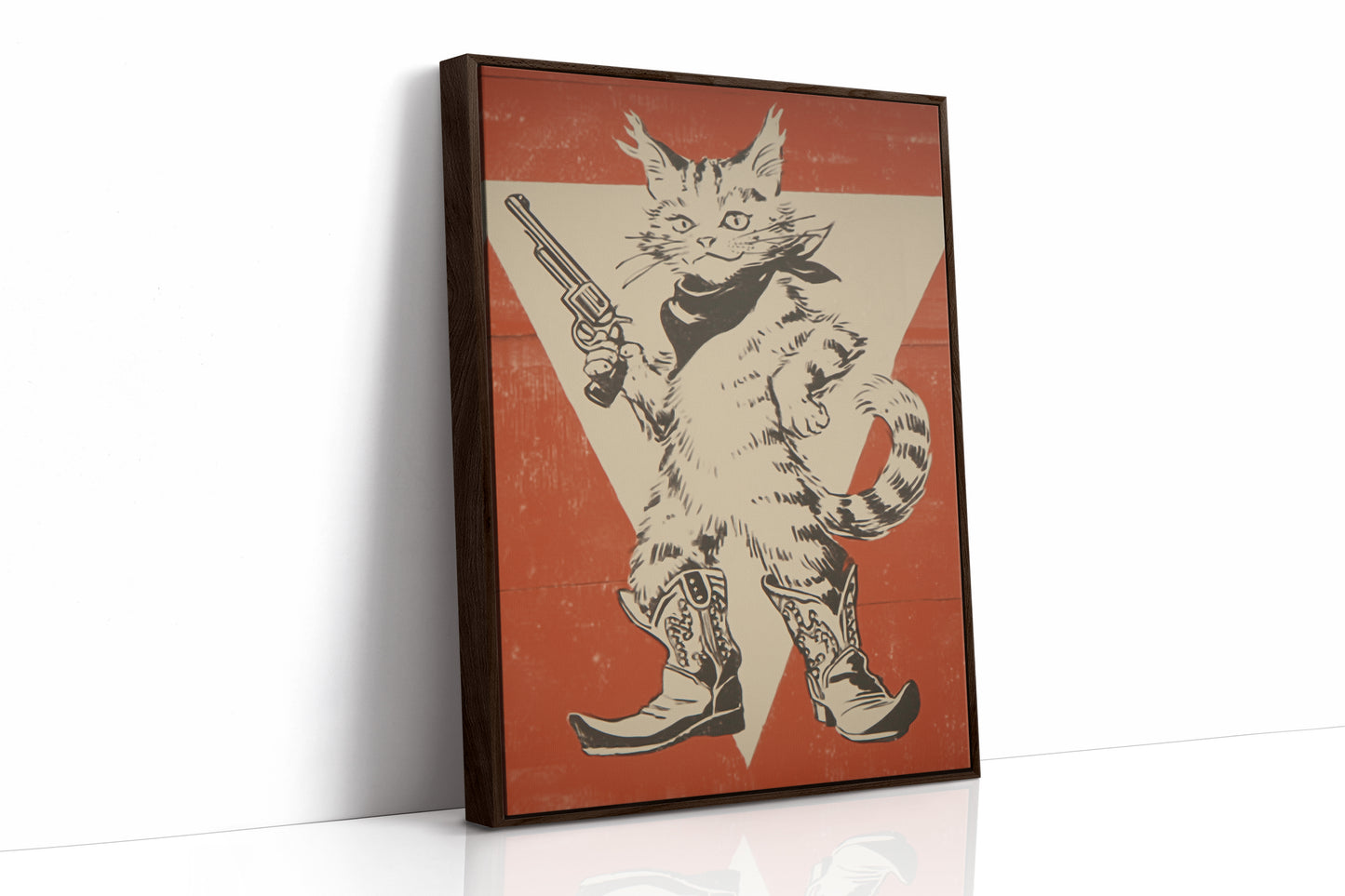 Outlaw Kitten Struts Western Tales