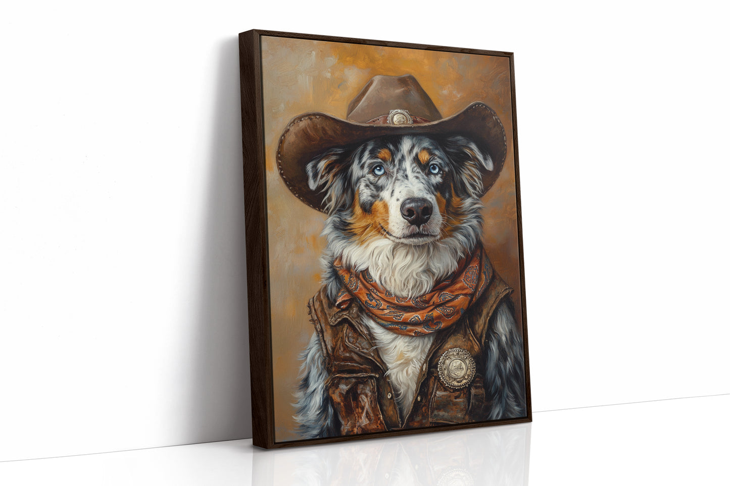Australian Shepard Sheriff of the Painted Plains