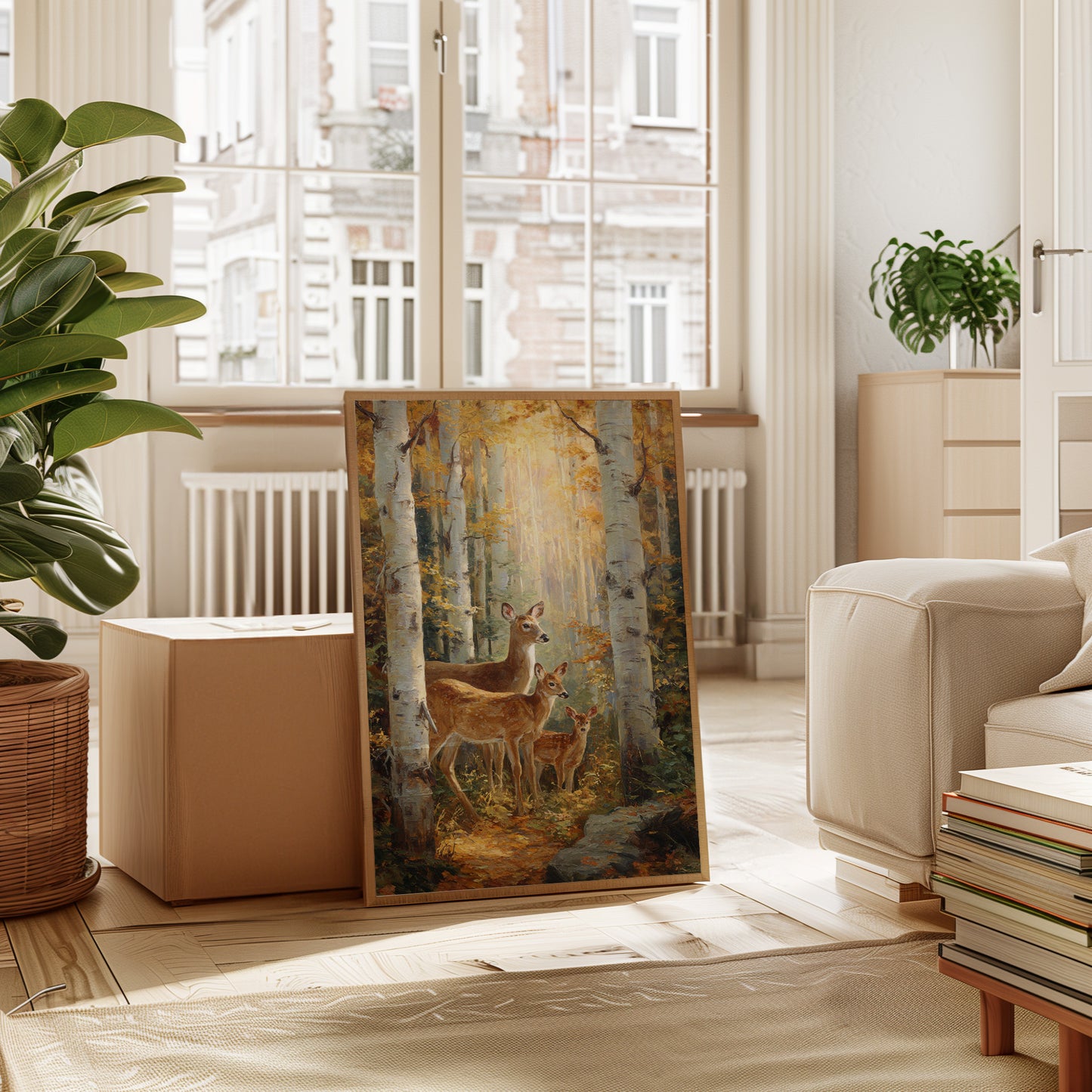 Sunlit Aspen Path Guides Family Home