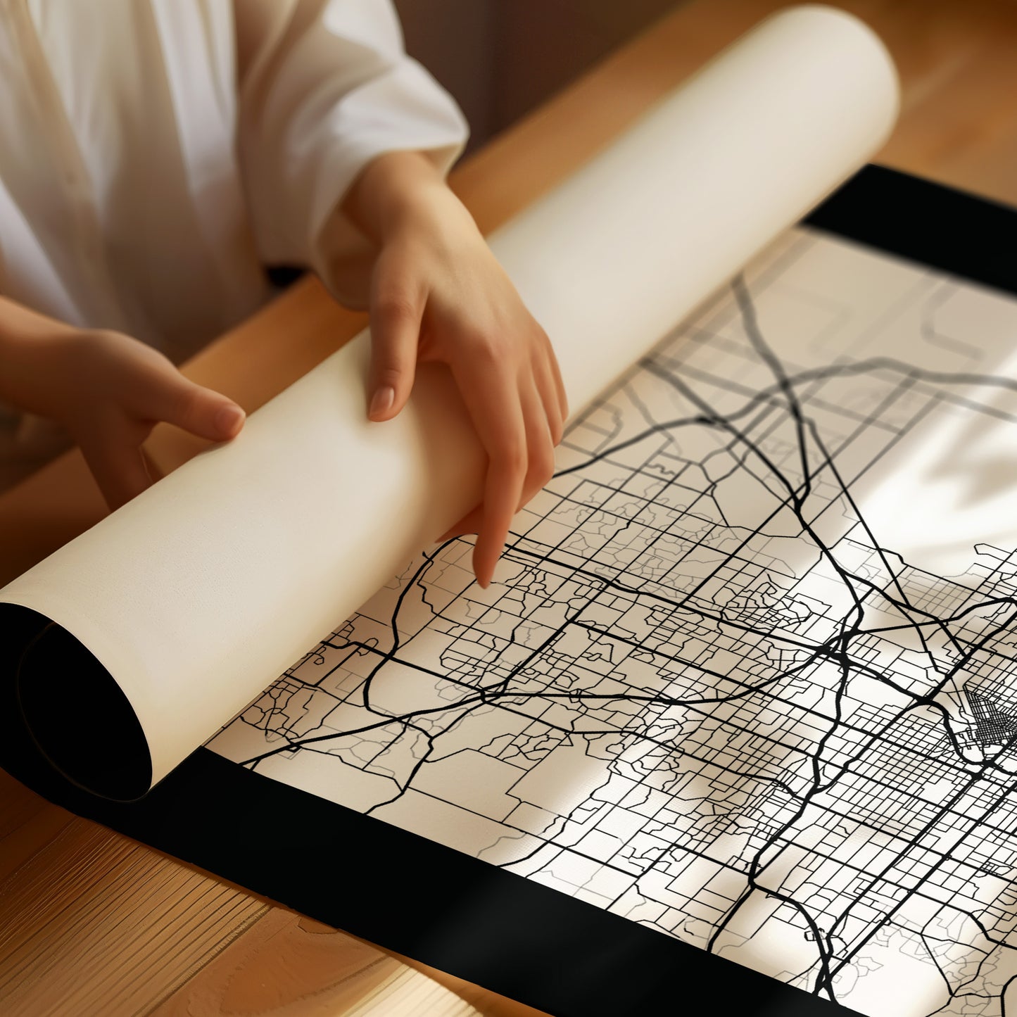Denver, Mapped in Black