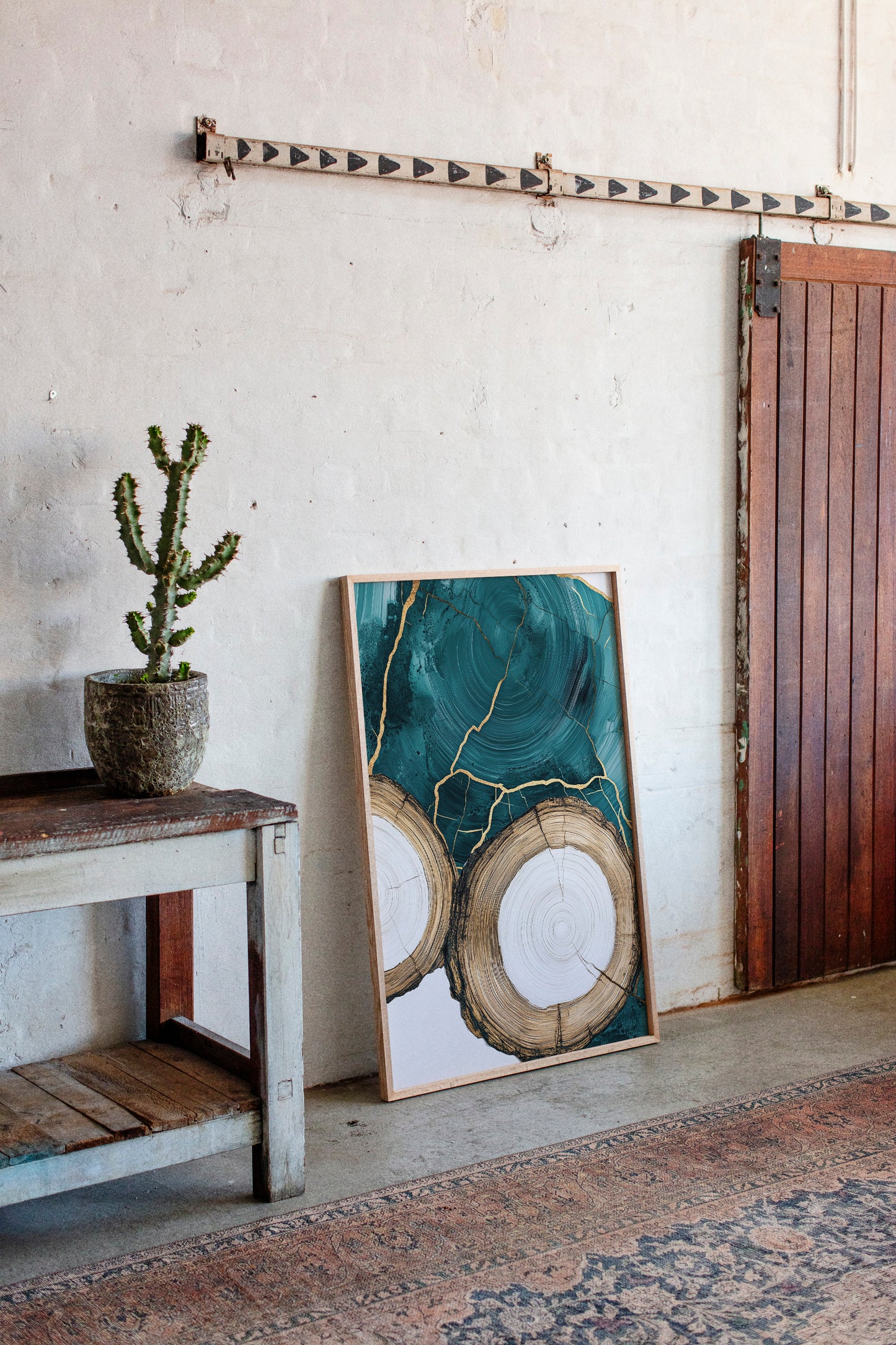 Earth Lines and Emerald Fracture