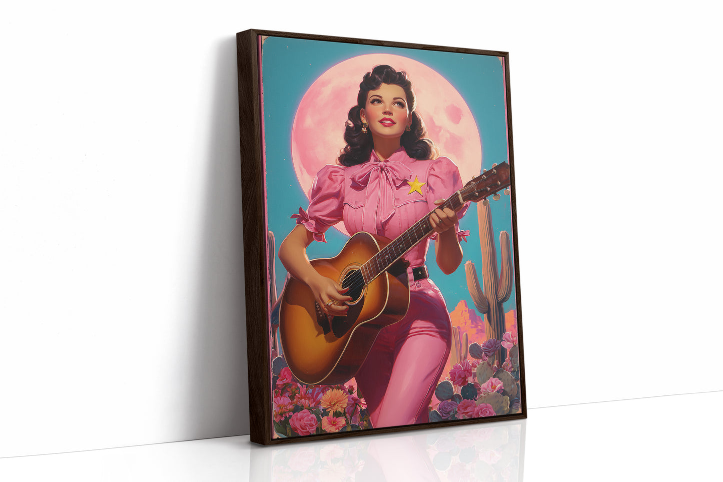 Desert Rose Sings By Moonlight