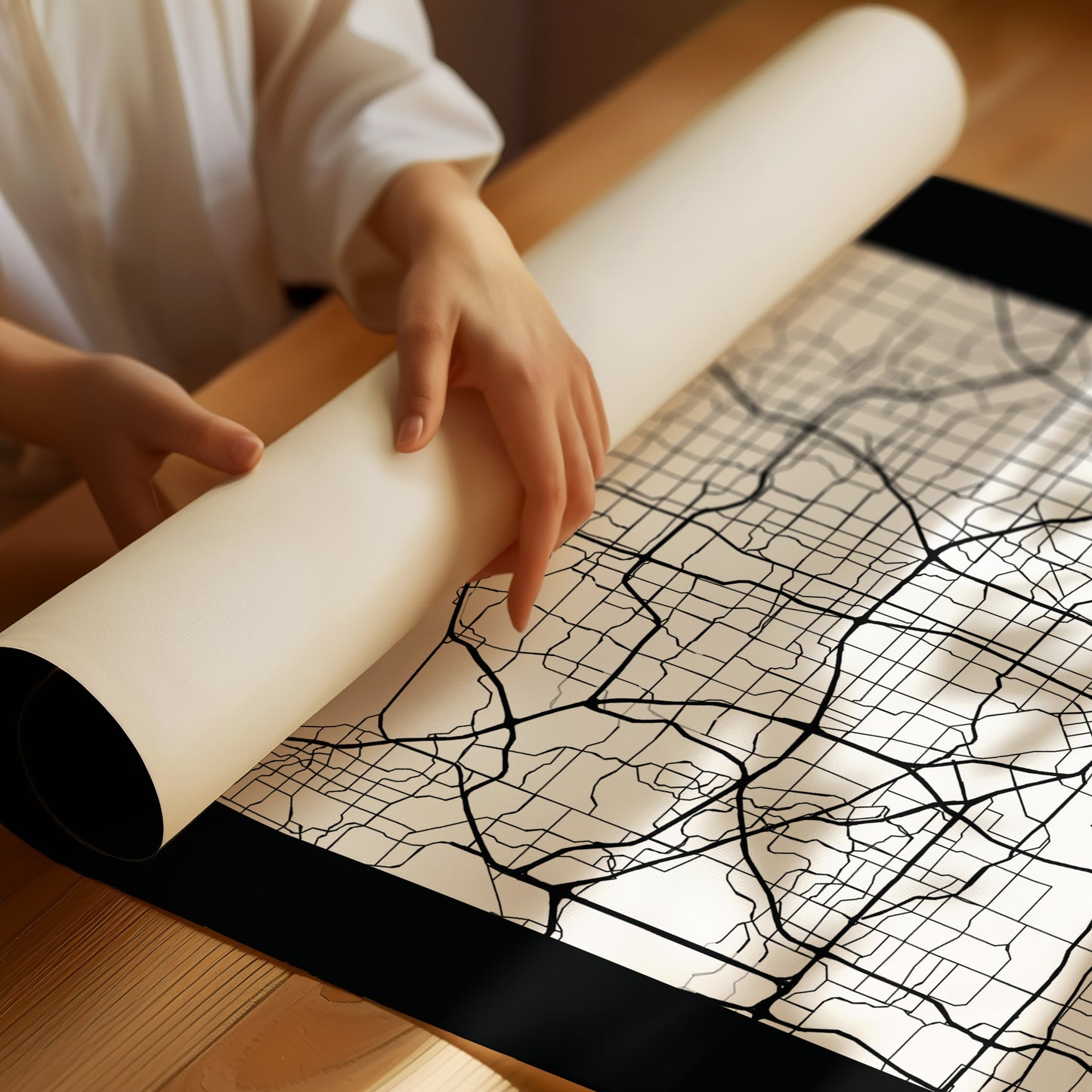Dallas, Mapped in Black