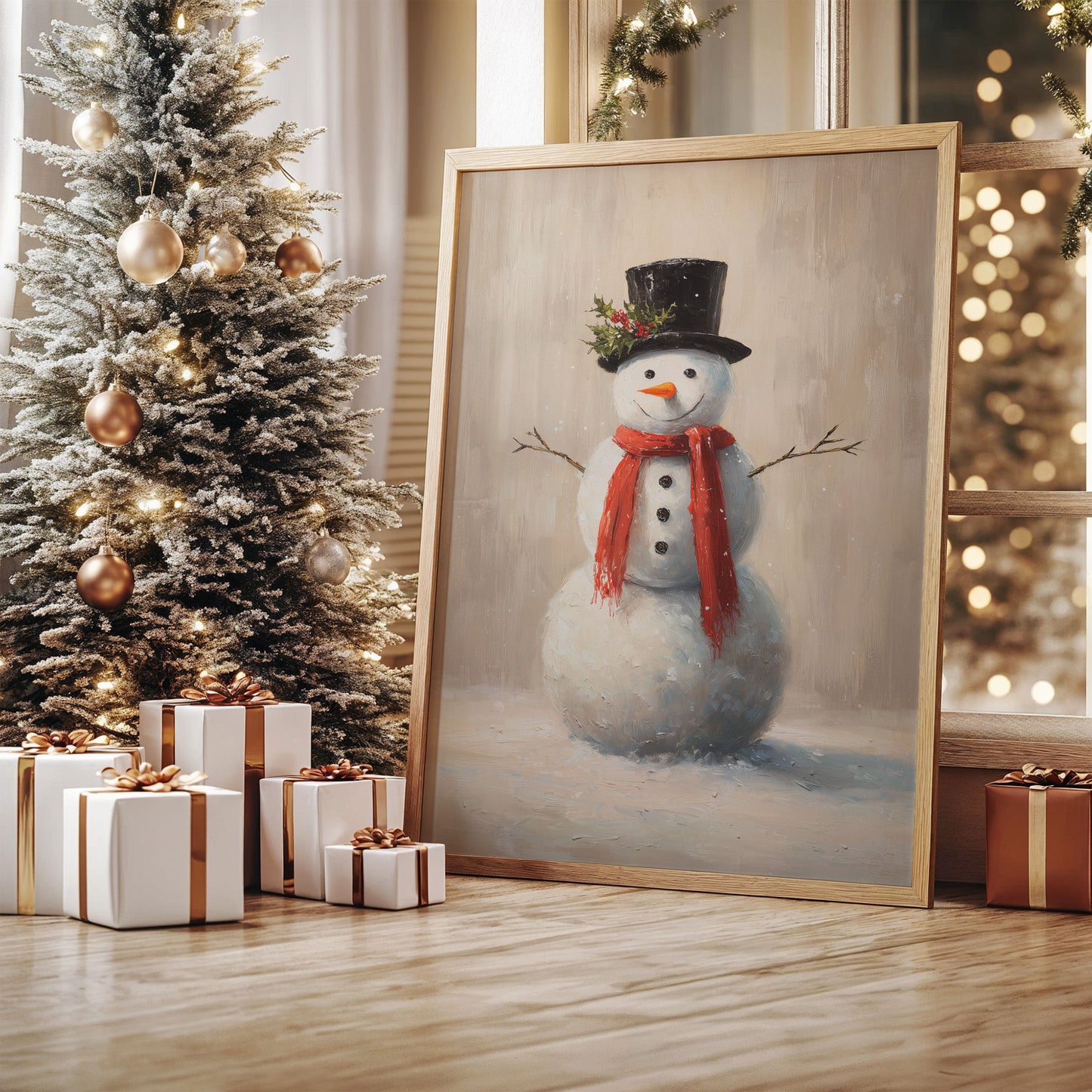 Frosty Brings December Magic Home
