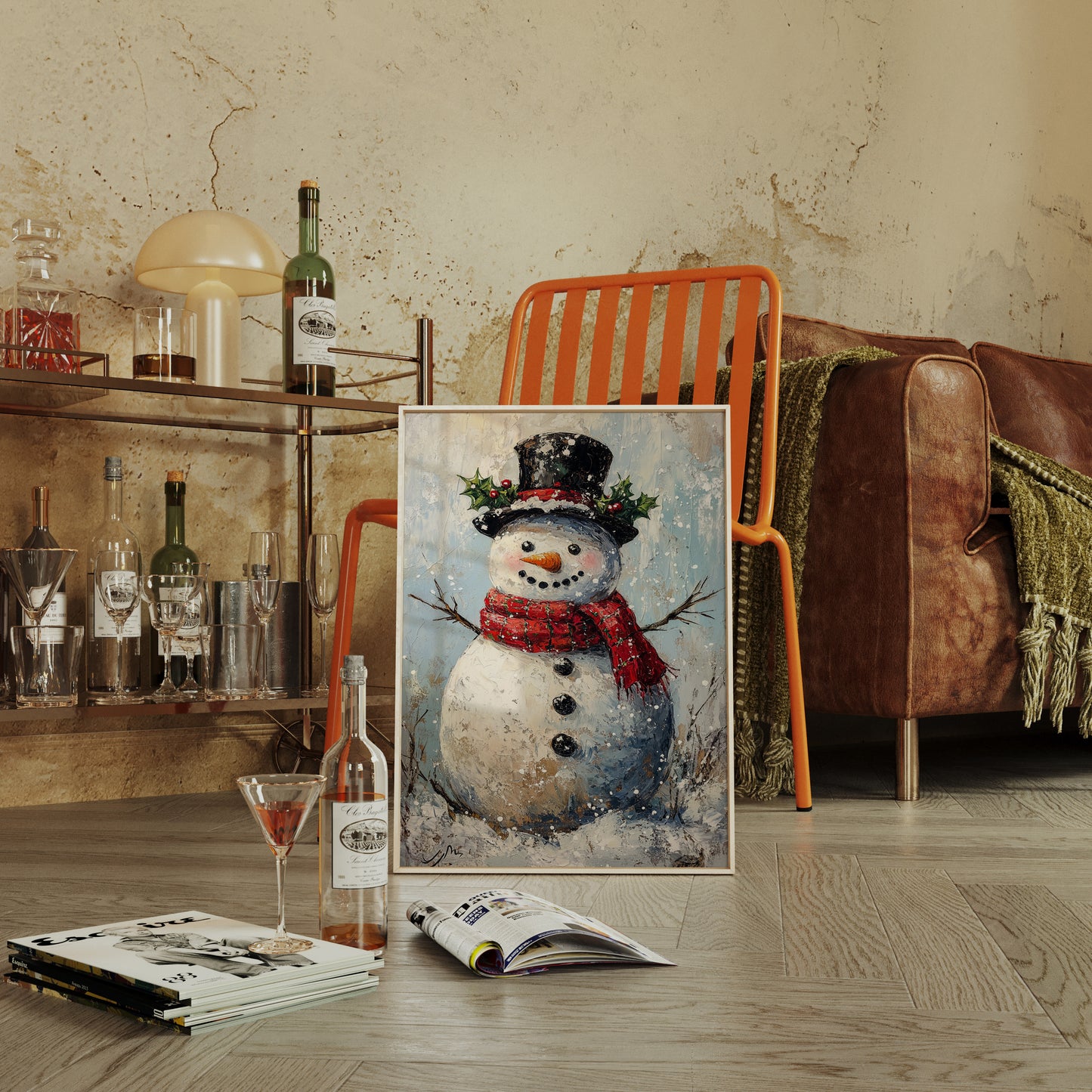 A Frosty Friend Awaits