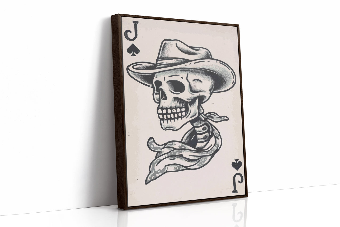 Cowboy Skull Deals Wild Cards