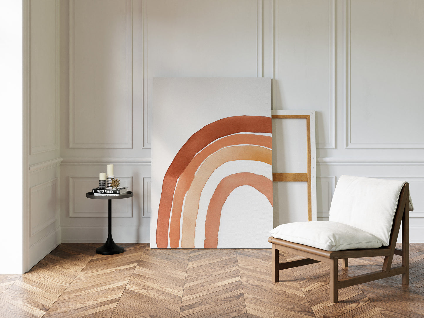 Terracotta Boho Rainbow Arch